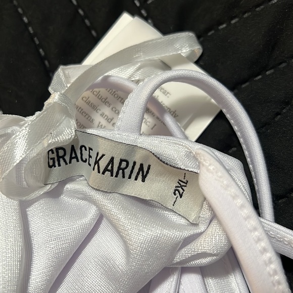 2XL Grace Karin Bodycon strappy top bachelorette, wedding, bridal party dress - Picture 3 of 9